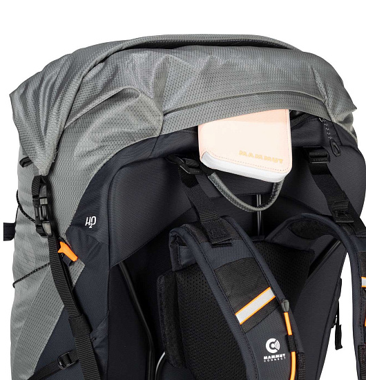 Рюкзак женский Mammut Ducan Spine 50-60L Granit/Black - Фото 6 большая