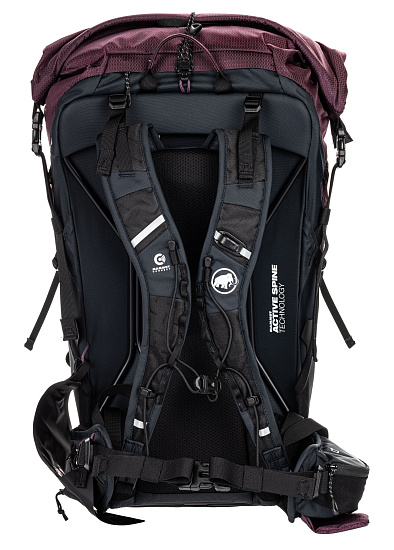 Рюкзак женский Mammut Ducan Spine 28-35L Galaxy/Black - Фото 3 большая