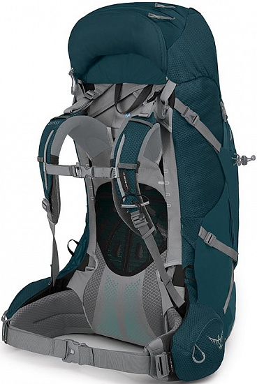Рюкзак женский Osprey Ariel Plus 60 Night Jungle Blue - Фото 2 большая