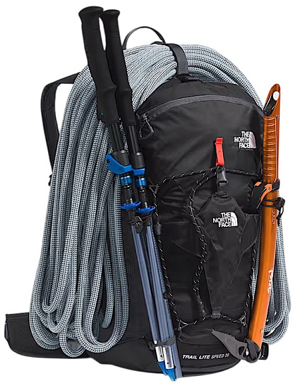 Рюкзак The North Face Trail Lite Speed 30 TNF Black/Asphalt Grey - Фото 6 большая