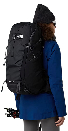 Рюкзак The North Face Terra 40 TNF Black/Asphalt Grey/NPF - Фото 6 большая