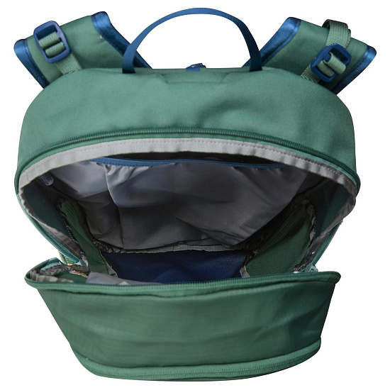 Рюкзак The North Face Basin 18 Duck Green/Shady Blue - Фото 3 большая