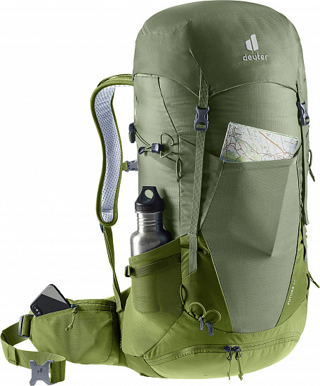 Рюкзак Deuter Futura 32 Khaki/Meadow - Фото 8 большая