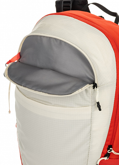 Рюкзак The North Face Basin 18 Vintage White/Horizon Red - Фото 6 большая