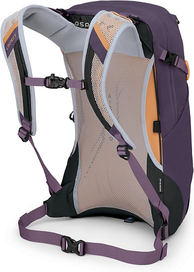 Рюкзак Osprey Hikelite 18 Purple Ink/Purple Dusk/Cheddar Orange - Фото 2 большая