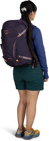 Рюкзак Osprey Hikelite 26 Purple Ink/Purple Dusk/Cheddar Orange - Фото 5 большая
