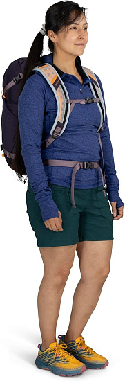 Рюкзак Osprey Hikelite 26 Purple Ink/Purple Dusk/Cheddar Orange - Фото 6 большая