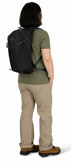 Рюкзак Osprey Sportlite 15 Tungsten/Grey Wolf - Фото 5 большая