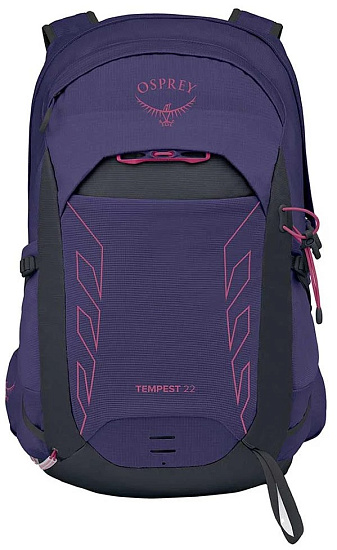 Рюкзак женский Osprey Tempest 22 Deep Fig/Hotspot Pink - Фото 3 большая