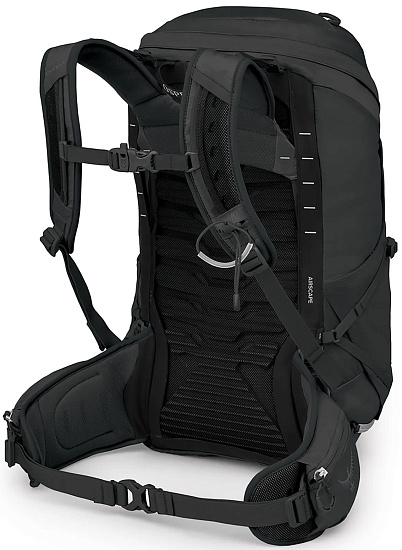 Рюкзак женский Osprey Tempest 26 Black/Coal Grey - Фото 2 большая