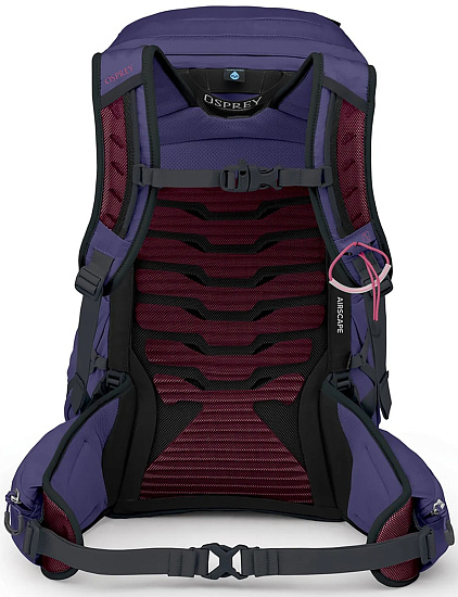 Рюкзак женский Osprey Tempest 26 Deep Fig/Hotspot Pink - Фото 4 большая