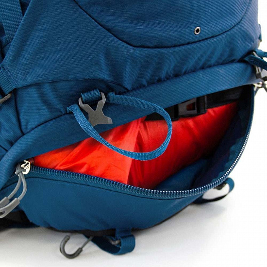 Рюкзак Osprey Kestrel 68 Loch Blue - Фото 8 большая