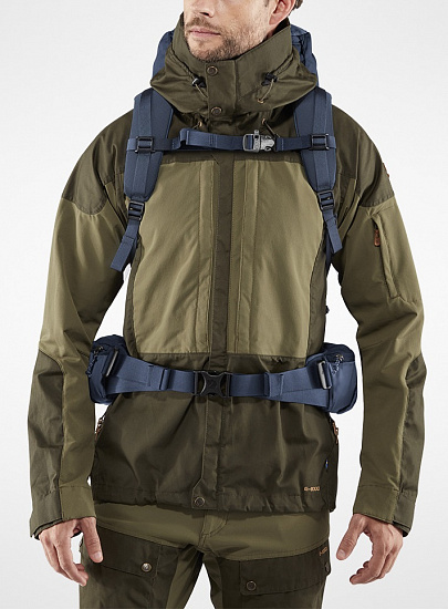 Рюкзак Fjallraven Keb 52 Storm-Dark Navy - Фото 4 большая