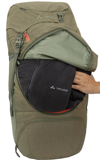 Рюкзак женский Vaude Asymmetric 48+8 Eclipse - Фото 4 большая