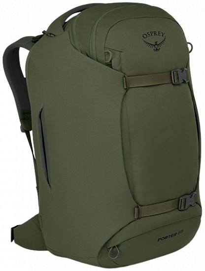 Рюкзак Osprey Porter 65 Haybale Green - Фото 1 большая