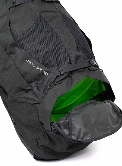 Рюкзак Osprey Farpoint 80 Volcanic Grey - Фото 8 большая