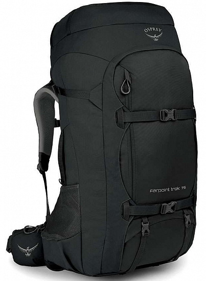 Рюкзак Osprey Farpoint Trek 75 Black - Фото 1 большая