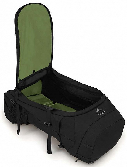 Рюкзак Osprey Farpoint Trek 75 Black - Фото 7 большая