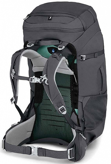 Рюкзак женский Osprey Fairview Trek 70 Charcoal Grey - Фото 2 большая