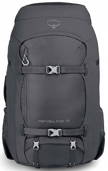 Рюкзак женский Osprey Fairview Trek 70 Charcoal Grey - Фото 4 большая