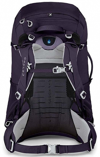 Рюкзак женский Osprey Fairview Trek 50 Charcoal Grey - Фото 3 большая