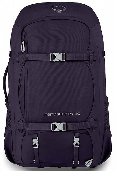 Рюкзак женский Osprey Fairview Trek 50 Charcoal Grey - Фото 4 большая