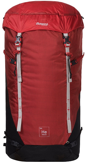 Рюкзак Bergans Helium V5 55 Red Sand/Black/Aluminium - Фото 4 большая