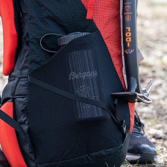 Рюкзак Bergans Helium V5 55 Red Sand/Black/Aluminium - Фото 7 большая