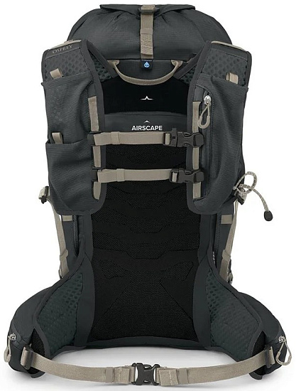 Рюкзак женский Osprey Tempest Velocity 30 Dark Charcoal/Chiru Tan - Фото 3 большая