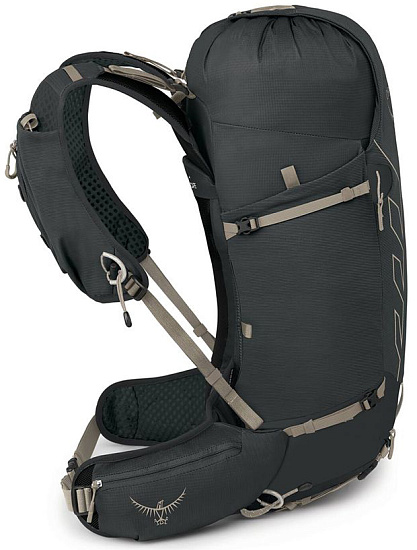 Рюкзак женский Osprey Tempest Velocity 30 Dark Charcoal/Chiru Tan - Фото 4 большая