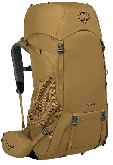 Рюкзак Osprey Rook 50 Histosol Brown/Rhino Grey - Фото 1 большая