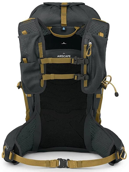 Рюкзак Osprey Talon Velocity 30 Dark Charcoal/Tumbleweed Yellow - Фото 3 большая