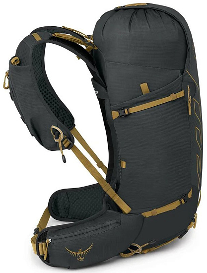 Рюкзак Osprey Talon Velocity 30 Dark Charcoal/Tumbleweed Yellow - Фото 4 большая