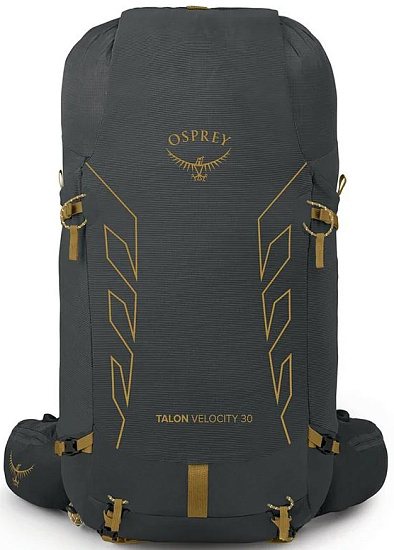 Рюкзак Osprey Talon Velocity 30 Dark Charcoal/Tumbleweed Yellow - Фото 5 большая