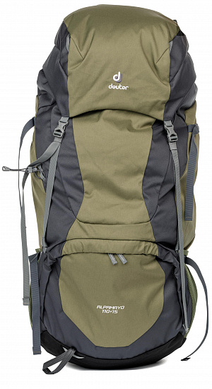 Рюкзак Deuter Alpamayo 110+10 Khaki/Graphite - Фото 1 большая