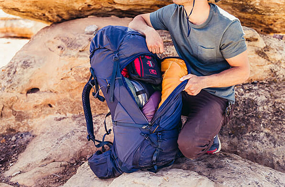 Рюкзак Gregory Baltoro 65 Rc S Obsidian Black - Фото 6 большая