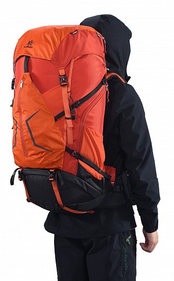 Рюкзак Kailas Ridge III Lightweight Trekking 48+5L Oxidized Orange - Фото 4 большая
