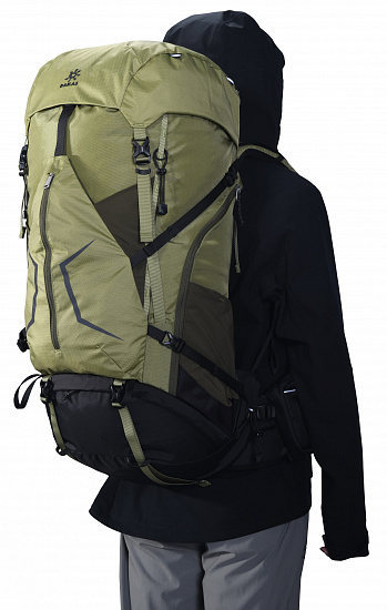 Рюкзак Kailas Ridge III Lightweight Trekking 65+5L Laurel Leaf Green - Фото 4 большая