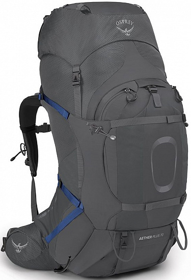 Рюкзак Osprey Aether Plus 70 Eclipse Grey - Фото 1 большая