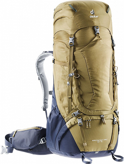 Рюкзак Deuter Aircontact Pro 60+15 Clay/Navy - Фото 1 большая