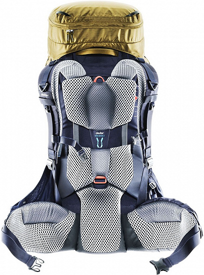 Рюкзак Deuter Aircontact Pro 60+15 Clay/Navy - Фото 2 большая
