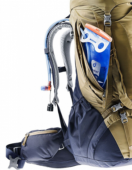 Рюкзак Deuter Aircontact Pro 60+15 Clay/Navy - Фото 6 большая