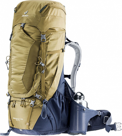 Рюкзак Deuter Aircontact Pro 60+15 Clay/Navy - Фото 7 большая