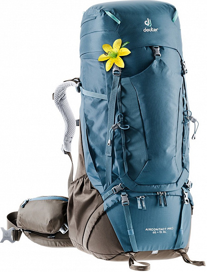 Рюкзак женский Deuter Aircontact Pro 65+15 SL Arctic/Coffee - Фото 1 большая