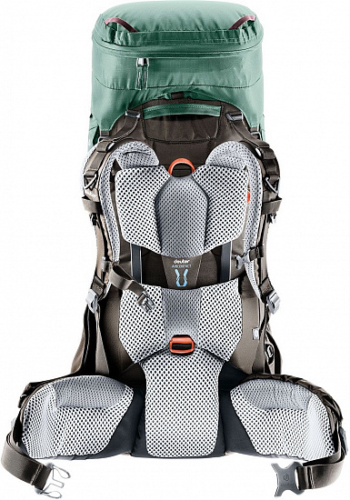 Рюкзак женский Deuter Aircontact Pro 65+15 SL Arctic/Coffee - Фото 2 большая