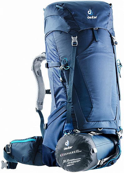 Рюкзак Deuter Futura Vario 50+10 Black - Фото 6 большая