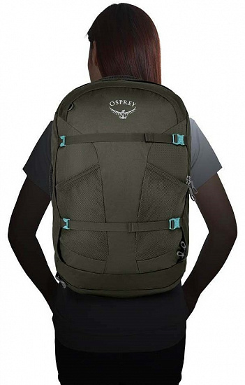 Рюкзак женский Osprey Fairview 40 Misty Grey - Фото 7 большая