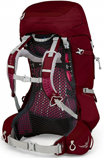 Рюкзак женский Osprey Aura AG 50 Gamma Red - Фото 3 большая