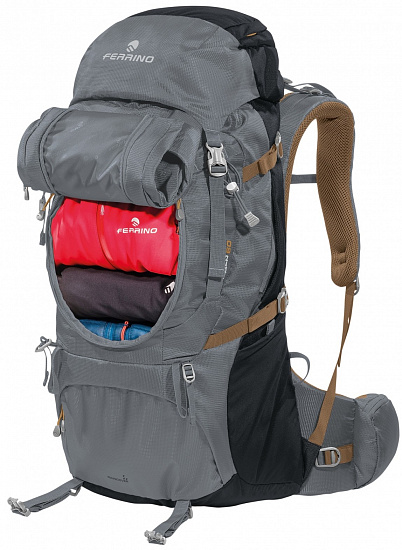 Рюкзак Ferrino Transalp 60 Dark Grey - Фото 3 большая