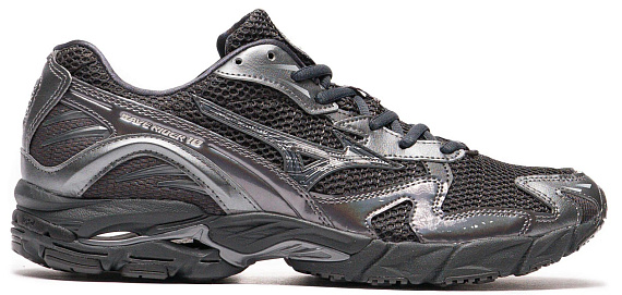 Кроссовки Mizuno Wave Rider 10 BlackSand/BlackSand/MetallicGr - Фото 1 большая